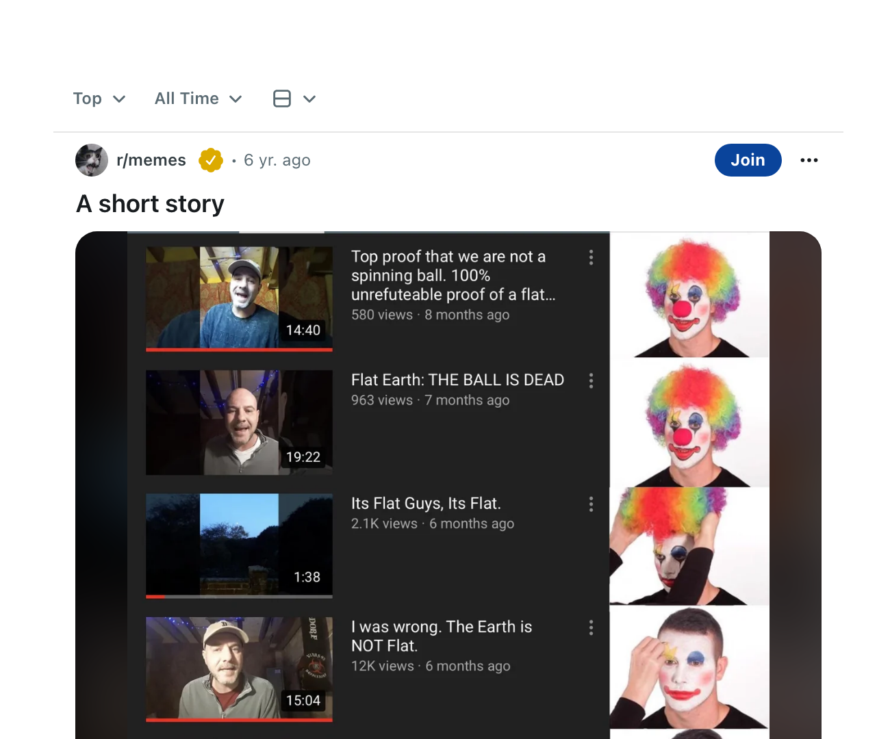 Live Reddit screenshot showing Can You Deliberately Create a Top Post?